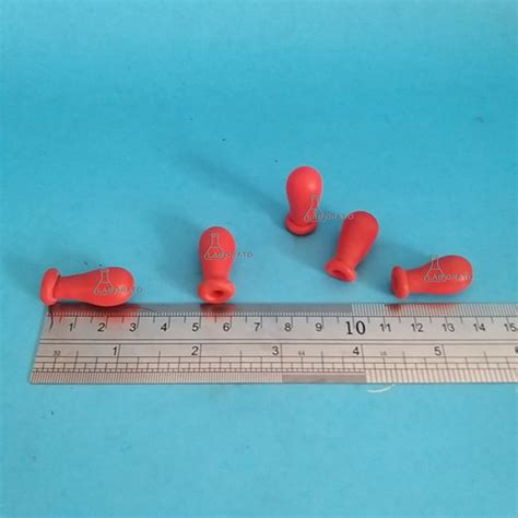 Jual KARET PIPET MERAH DOT PROP BOLA HISAP PIPET KACA RUBBER BULB