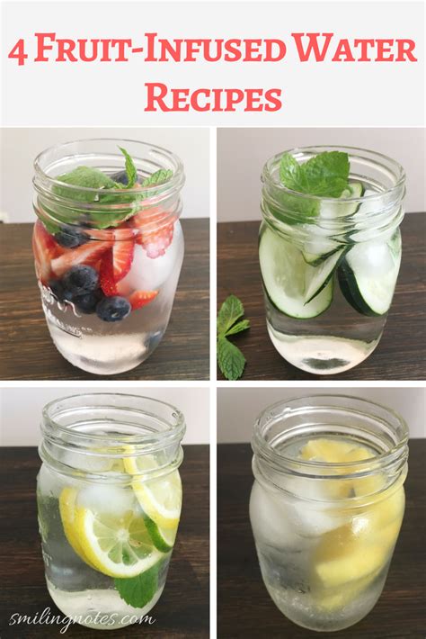 4 Fruit Infused Water Recipes That Are Perfect For Summer