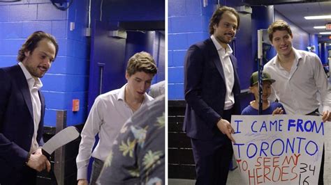 Auston Matthews & Mitch Marner Surprised A Fan In Florida Who Called ...