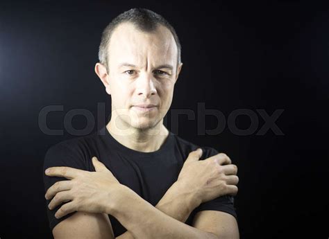 Handsome man aged in 40s | Stock image | Colourbox