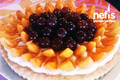 Labneli Meyveli Tart Nefis Yemek Tarifleri