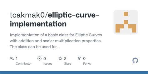 GitHub - tcakmak0/elliptic-curve-implementation: Implementation of a ...