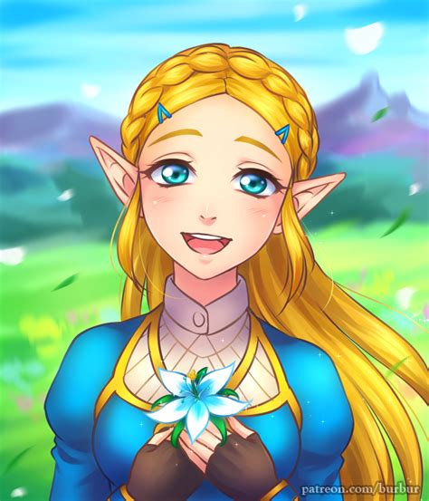 Zelda Botw By Burburart On Deviantart