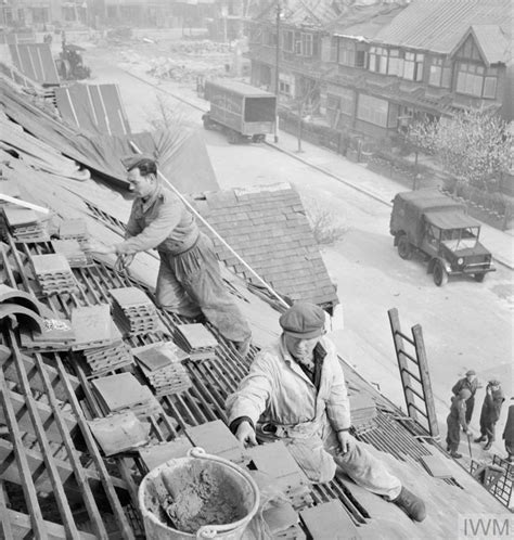 Post War Planning And Reconstruction In Britain Repairing Bomb Damaged