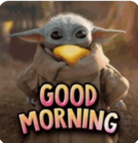 Yoda  Good Morning Animation