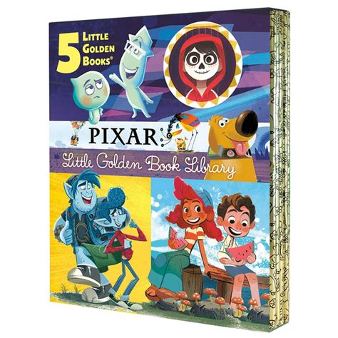 Little Golden Book: Disney/Pixar Little Golden Book Box Set (Disney/Pixar) : Coco, Up, Onward ...