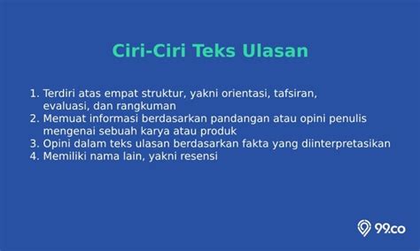 Contoh Teks Ulasan Singkat Beserta Pengetian Dan Strukturnya