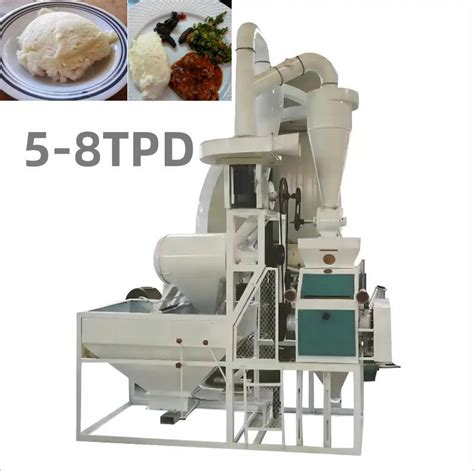 Mini Tpd Capacity Wheat Corn Maize Milling Flour Grits Grinder Mill