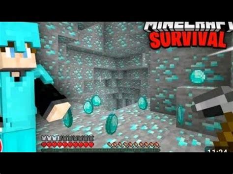 Minecraft Survival Series Episode 5 Diamond Mining YouTube