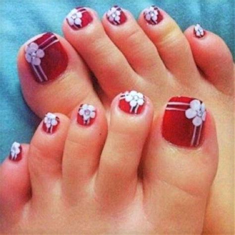 Toe Nail Art Designs Using Gel Polish With Flowers Rules