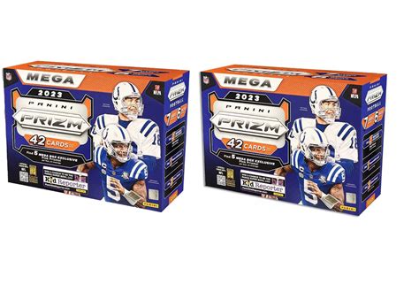 2023 Panini Prizm Football Mega Box Pink Prizms 2x Lot 2023 Us