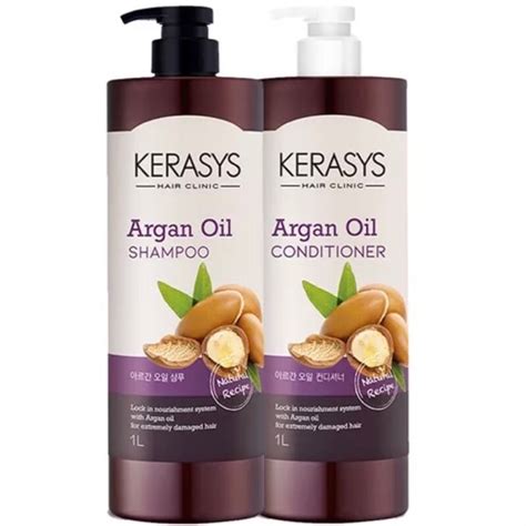 Kit Kerasys Argan Oil Duo 2x 1000ml Shopee Brasil