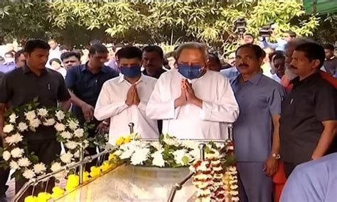 Odisha Health Minister Naba Das Cremated With Full State Honours The