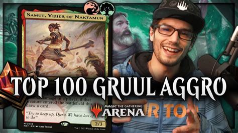 Gruul Aggro Mtg Arena Deck Guide Top Mythic Samut Vizier Of