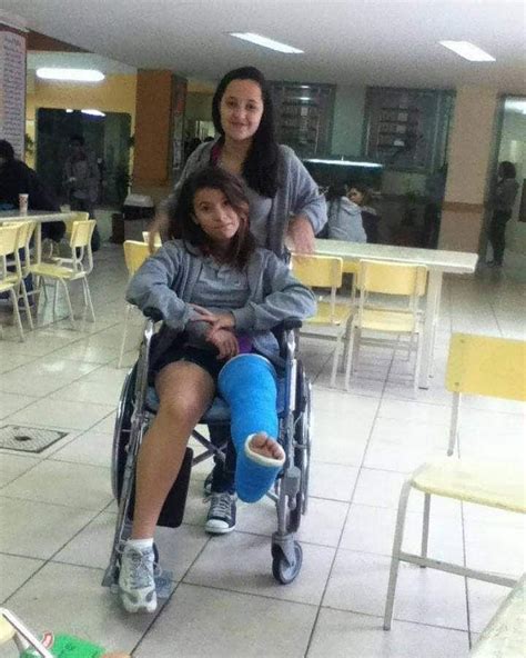 Cheer Injury Broken Lower Leg In Two Places Long Leg Cast Attractive