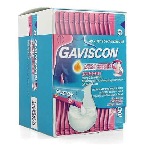 Acheter Gaviscon Anti Acide Anti Reflux Menthe Sachets Pi Ces