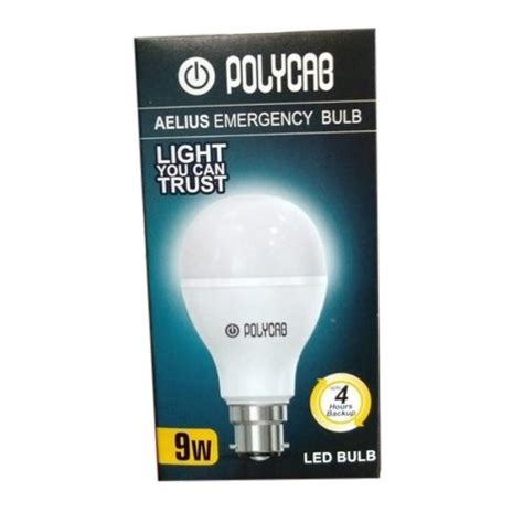 Ceramic Round Polycab Aelius Emergency Led Bulb At Best Price In Mumbai