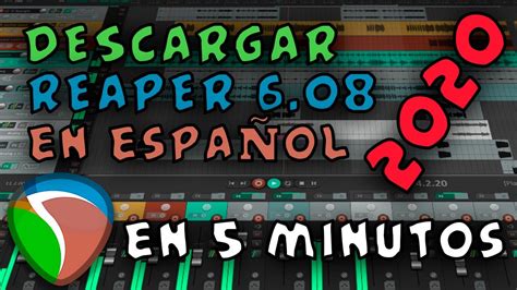 Como Descargar Reaper En Espa Ol Instalaci N Youtube