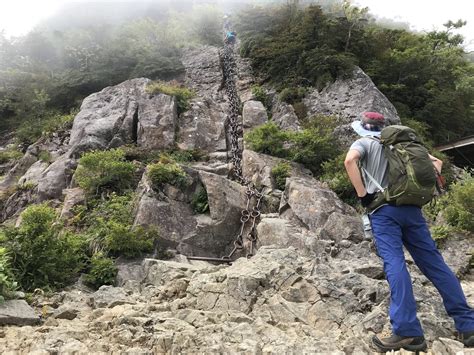 【石鎚山】⛓lets鎖場💪 いのっくさんの石鎚山・堂ヶ森・二ノ森の活動日記 Yamap ヤマップ