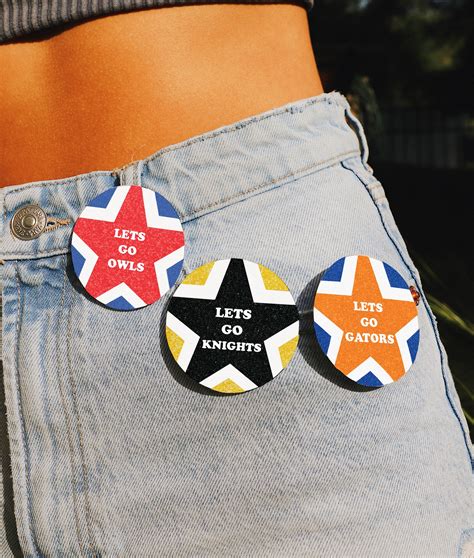 USF Game Day Button Lets Go Bulls Star - Etsy