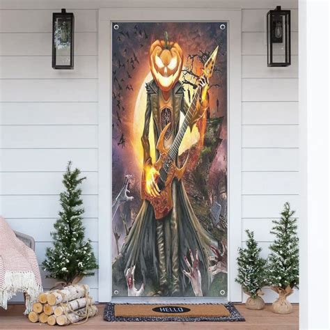 Halloween Door Cover Horror Door Cover Scary Door Cover Etsy