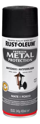 Tinta Spray Metal Protection Acabamento Fosco Rust Oleum