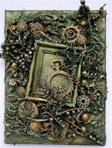 Pin By Liane Majdan On Steampunk In 2024 Steampunk Mixed Media Art