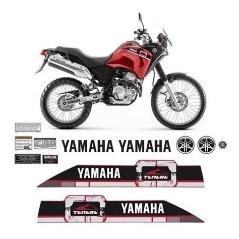 Kit Adhesivo Tenere Para Moto Yamaha Emblemas Para