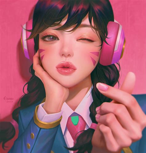 Artstation Dva C Home D Va Fanart D Va Overwatch Overwatch