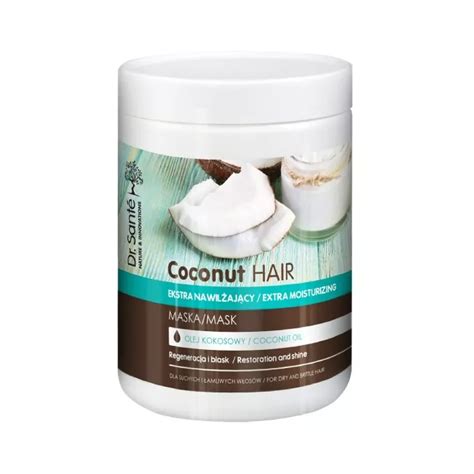 Dr Sante Coconut Hair maska do włosów z olejem kokosowym 1000 ml