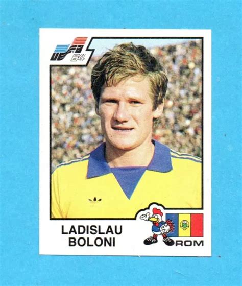 EURO 84 PANINI FIGURINA N 198 BOLONI ROMANIA Recuperata EUR 1 50