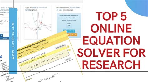 Top 5 Free Online Equation Solvers for Research - iLovePhD