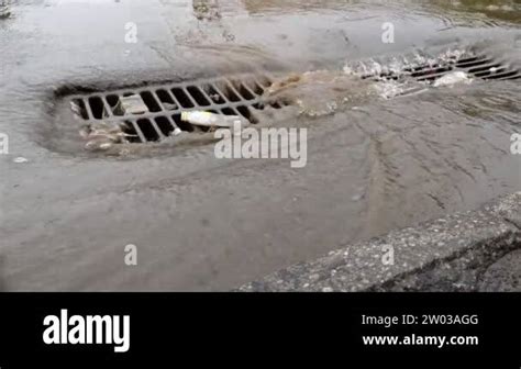 Storm Sewer Manhole Cover In Stock Videos Footage Hd And K Video