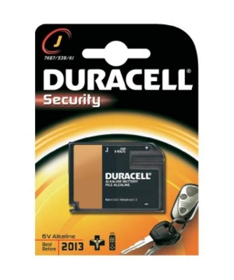 Battery Alkaline 6V 4LR61 Duracell Vlad