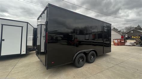 8x16 Cargo Trailer For Sale New High Country Trailers 85x16ta3