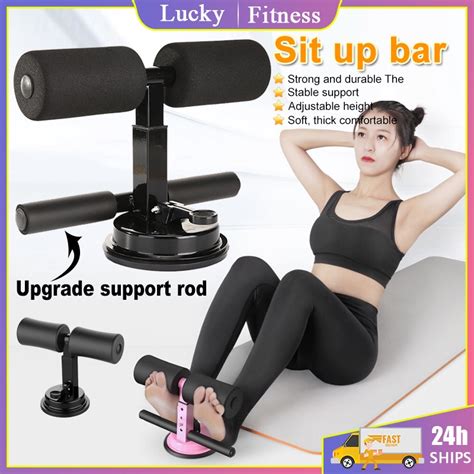 Sit-Ups Assistant Device Fitness Exercise Equipment Home Gym Bodybuilding Tools WorkOut Sit-Up ...