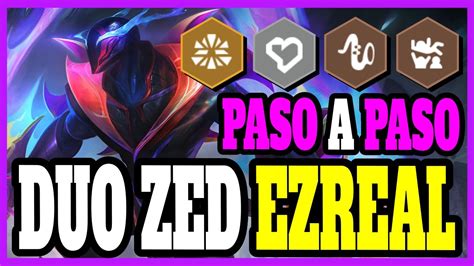 NUEVO DUO EZREAL ZED En El SET 10 GUIA PASO A PASO TFT Teamfight