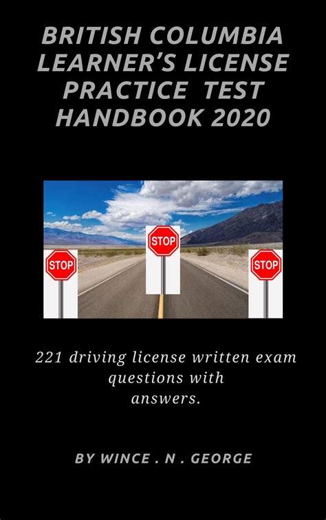 Buy British Columbia learner’s license practice test handbook 2020: 221