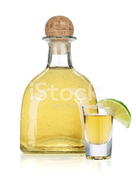 Bottle Of Gold Tequila Stock Photo | Royalty-Free | FreeImages