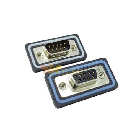 D Sub Pin Connector Straight Male Female Through Hole Rs Serial