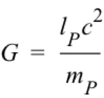 Gravitational Constant - EWT