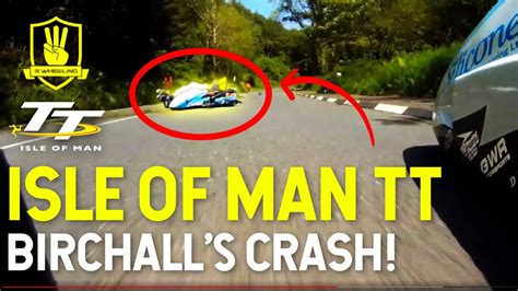 Isle Of Man Tt Sidecar Crash The Birchall S Crash Wheeling