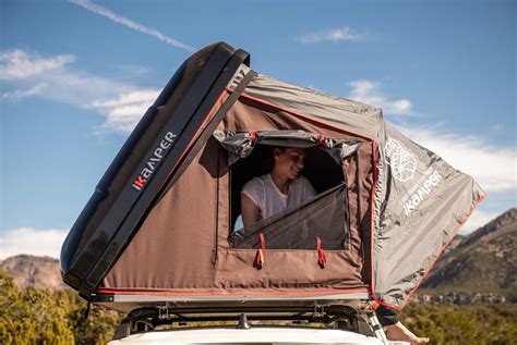 The Ikamper Skycamp 2x Rooftop Tent Offers A Safe And Comfortable