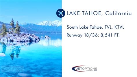 Lake Tahoe Airport - JetOptions Private Jets