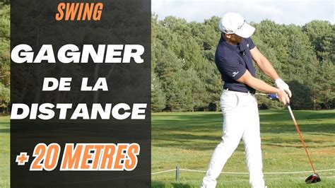 Gagner de la DISTANCE au driver 20 mètres avec la vitesse des