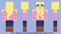 Blonde Cutie Outfit Minecraft Skin