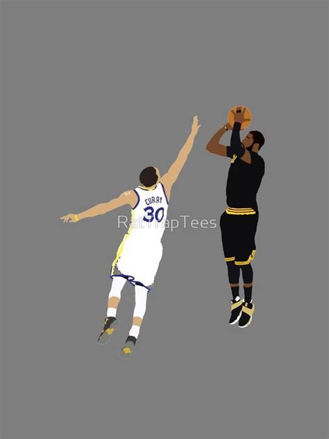 Kyrie Irving Clutch Shot Over Stephen Curry Iphone Case Cover By