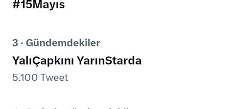 damla on Twitter türkiye gündeminde üçüncü sıradayız YalıÇapkını