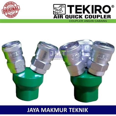 Jual TEKIRO Quick Coupler 2 3 Way Coupler Cabang 2 3 Sambungan Selang