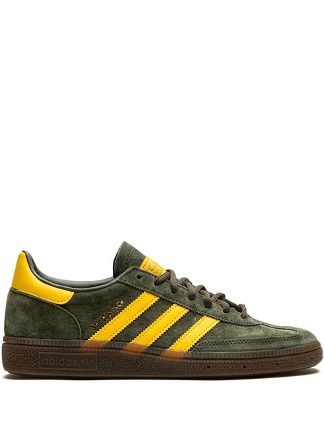 Adidas Handball Spezial Tri Yellow Sneakers Green FARFETCH